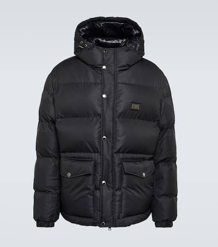 Dolce&Gabbana Logo puffer jacket - Dolce&Gabbana - Modalova