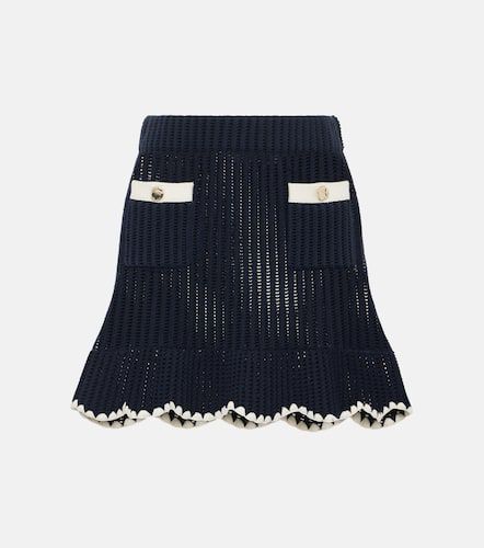 Scalloped crochet miniskirt - Self-Portrait - Modalova