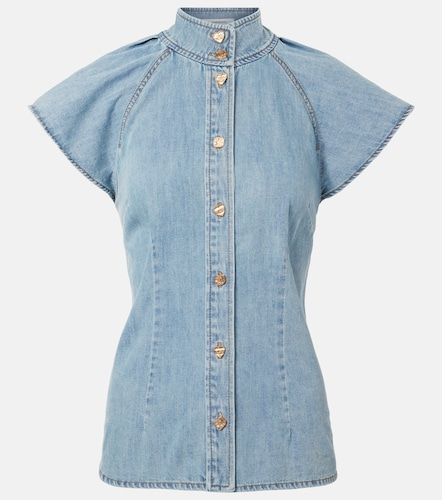 Zimmermann Camisa Crush de denim - Zimmermann - Modalova