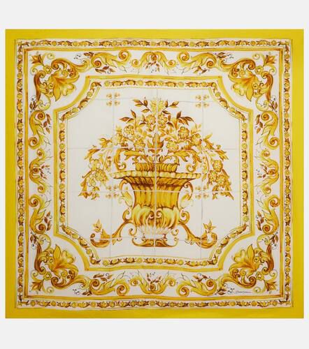 Dolce&Gabbana Majolica silk scarf - Dolce&Gabbana - Modalova