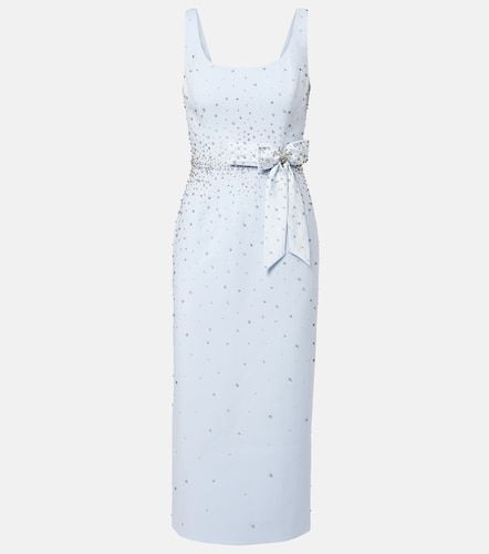 Abito midi con cristalli - Carolina Herrera - Modalova