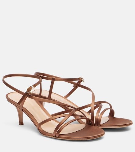 Gianvito Rossi Sandali in raso - Gianvito Rossi - Modalova