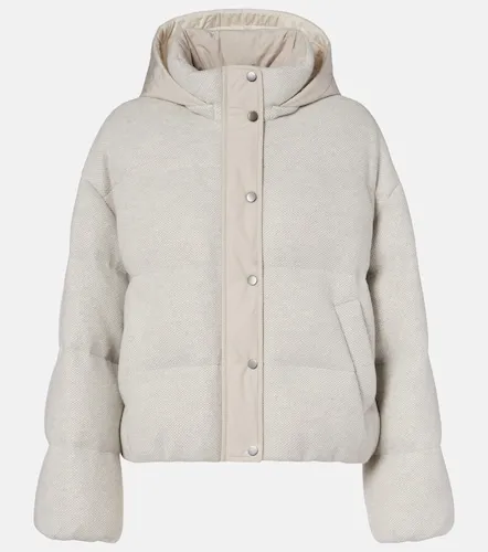 Chaqueta de plumas en mezcla de cachemir - Brunello Cucinelli - Modalova