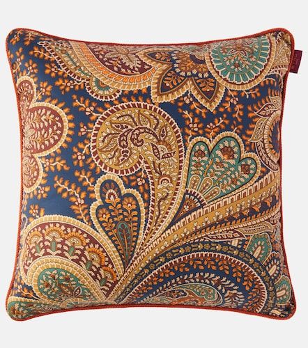 Etro Cuscino in cotone con stampa - Etro - Modalova