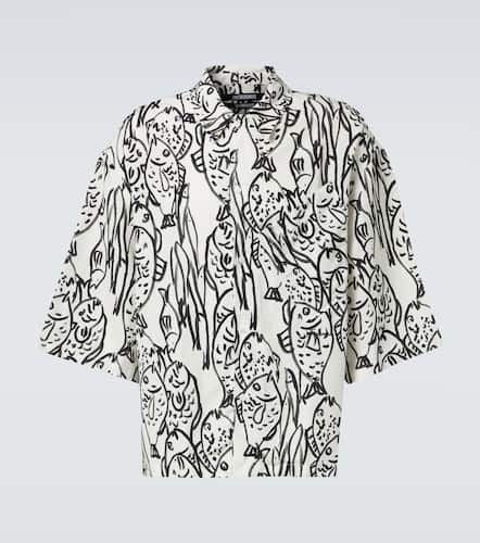 Jacquemus Aloe printed poplin shirt - Jacquemus - Modalova