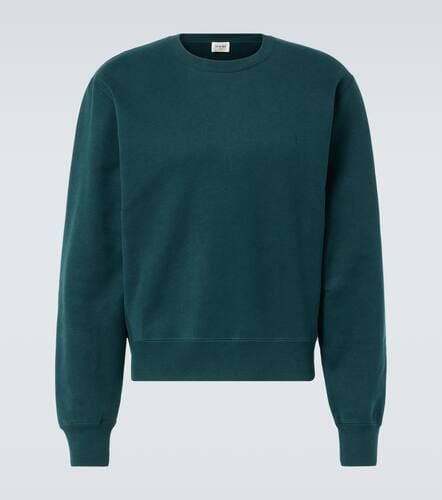 Cassandre cotton fleece sweatshirt - Saint Laurent - Modalova