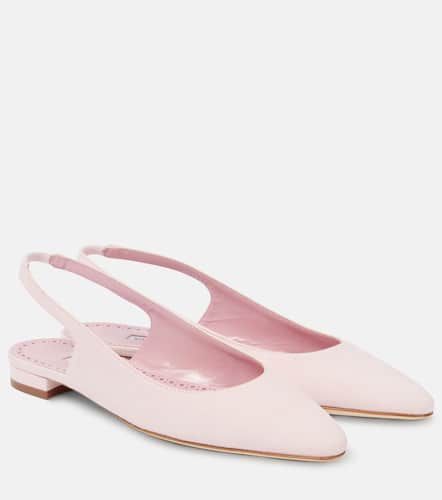 Sawra 10 suede slingback flats - Manolo Blahnik - Modalova