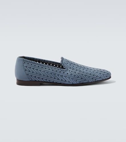 Mario woven leather loafers - Manolo Blahnik - Modalova