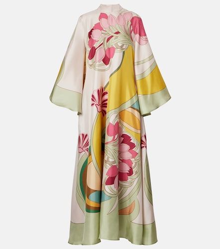 Vestido largo Magnifico de sarga de seda - La DoubleJ - Modalova