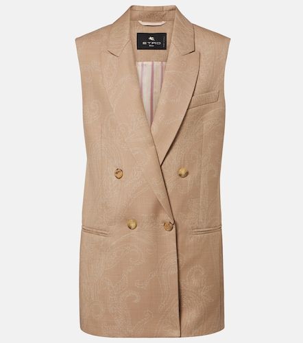 Etro Pullunder aus Woll-Jacquard - Etro - Modalova