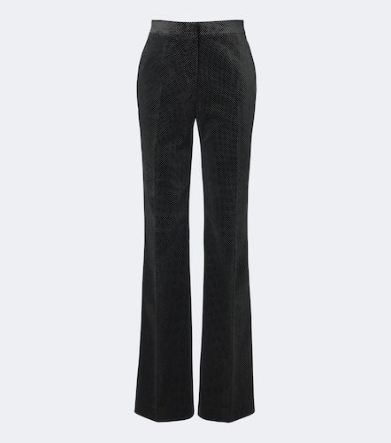 Pantalones rectos de terciopelo de algodón - Tom Ford - Modalova