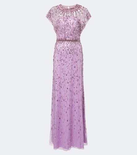 Lauretta sequined tulle gown - Jenny Packham - Modalova