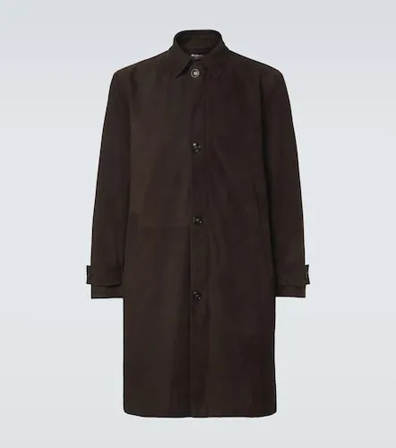 Kiton Leather overcoat - Kiton - Modalova