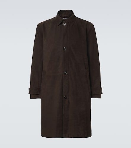 Kiton Leather overcoat - Kiton - Modalova