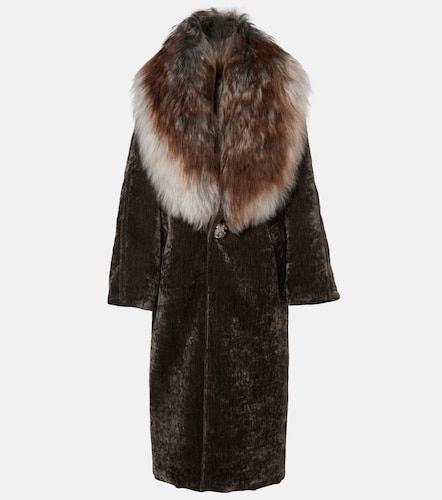 Jacques Wei Cappotto con shearling - Jacques Wei - Modalova