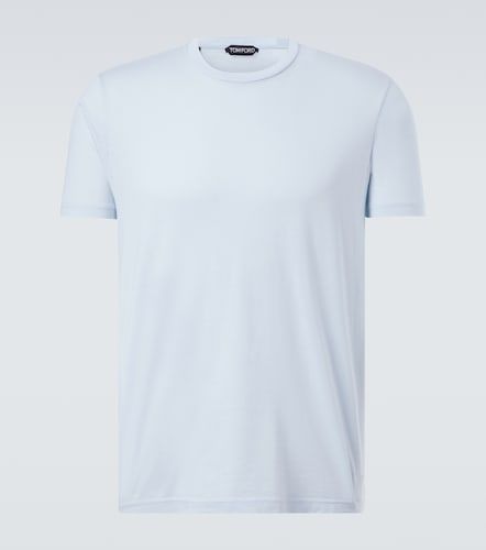 Camiseta de jersey de algodón y seda - Tom Ford - Modalova