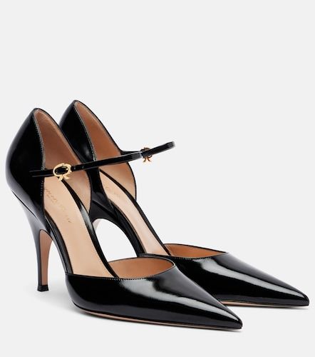 Sofia D'Orsay patent leather pumps - Gianvito Rossi - Modalova