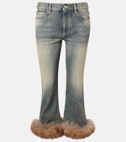 Balenciaga Low-rise capri jeans - Balenciaga - Modalova