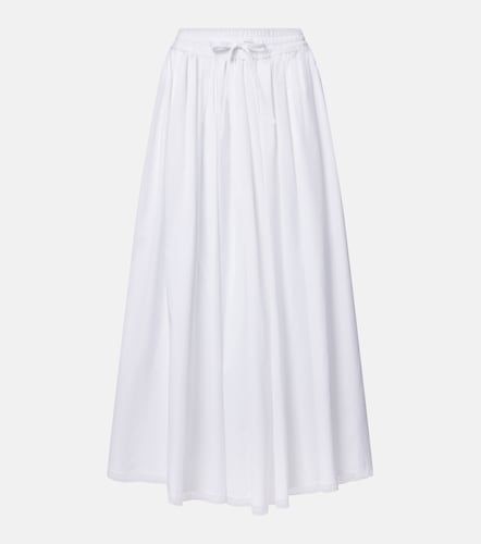 Falda midi de popelín de algodón - Dolce&Gabbana - Modalova