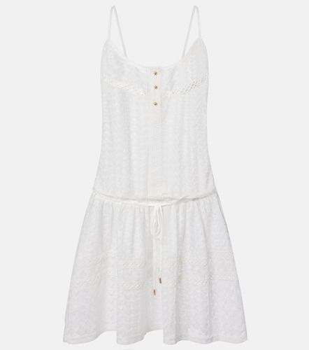 Bailey open-knit minidress - Melissa Odabash - Modalova