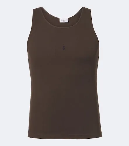 Tank top Cassandre in cotone - Saint Laurent - Modalova