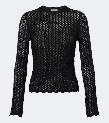 Saint Laurent Pointelle top - Saint Laurent - Modalova
