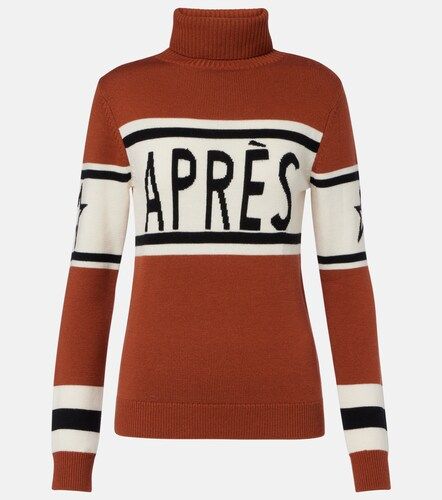 Schild intarsia wool turtleneck sweater - Perfect Moment - Modalova