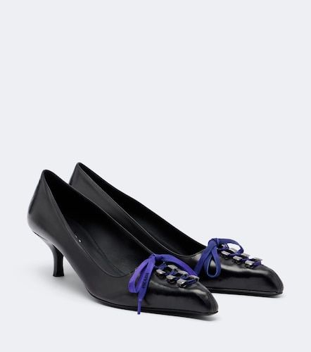 Prada Bow-detail leather pumps - Prada - Modalova