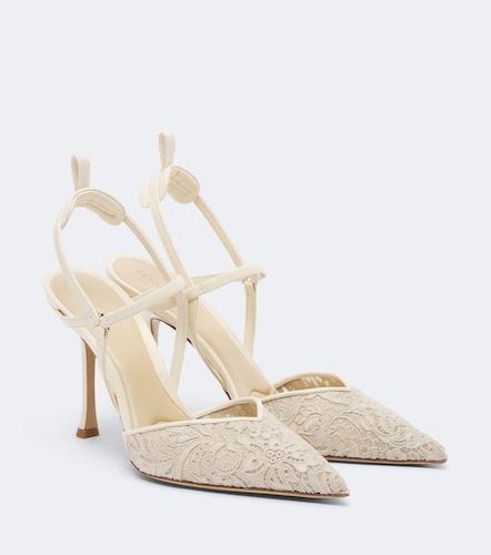 Slingback-Pumps Colibrì aus Spitze - Fendi - Modalova