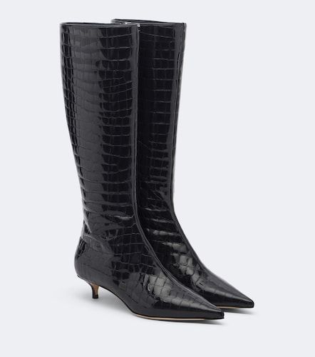 Amis croc-effect leather knee-high boots - Jimmy Choo - Modalova