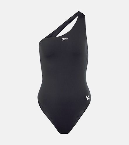 Costume intero monospalla con logo - Off-White - Modalova