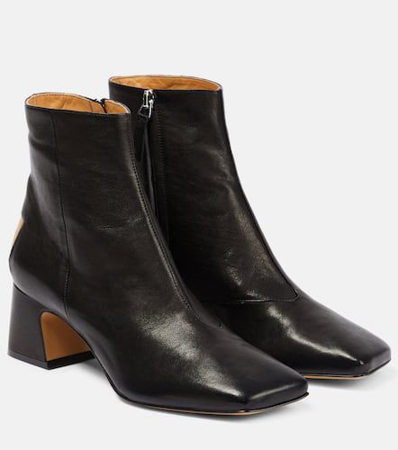 Ankle Boots Four-Stitch aus Leder - Maison Margiela - Modalova