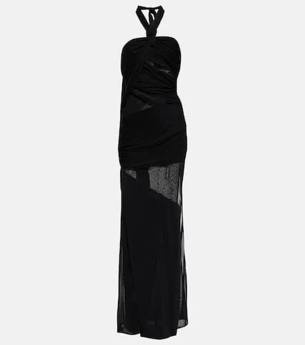 Vestido de fiesta translúcido con paneles - Tom Ford - Modalova