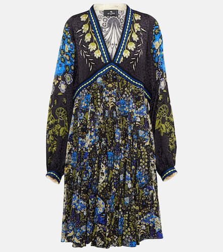 Etro Floral silk minidress - Etro - Modalova