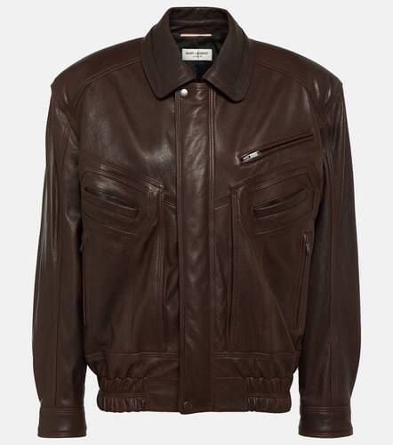 Saint Laurent Leather jacket - Saint Laurent - Modalova