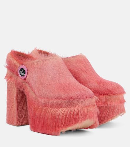 Swamp calf hair platform clogs - Vivienne Westwood - Modalova