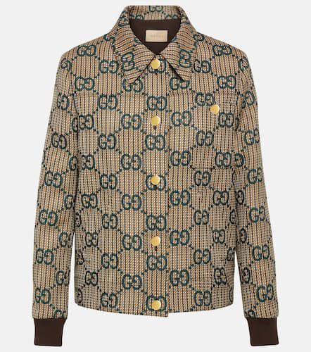Gucci GG wool bomber jacket - Gucci - Modalova