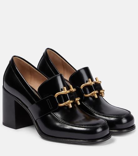 Monsieur 70 leather loafer pumps - Bottega Veneta - Modalova