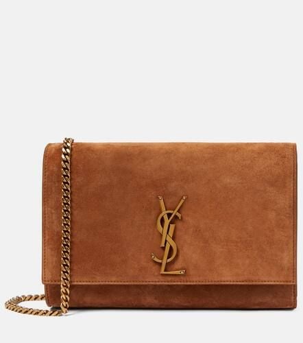 Kate Medium suede crossbody bag - Saint Laurent - Modalova