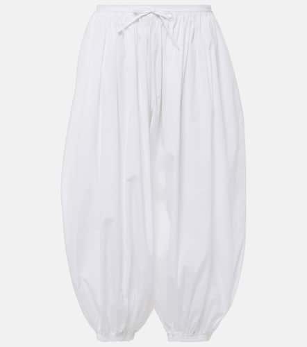 Alaïa Pantalones anchos de popelín de algodón - Alaia - Modalova