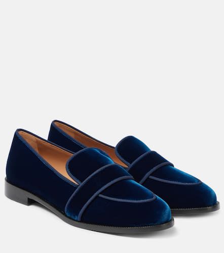 Aquazzura Martin velvet loafers - Aquazzura - Modalova