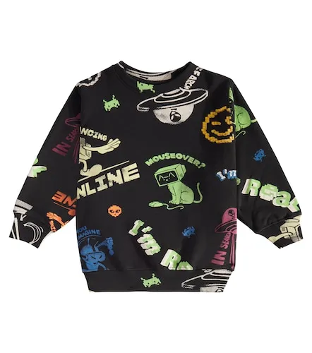 Sudadera Monti de jersey de algodón estampada - Molo - Modalova