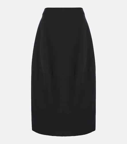 Skye cotton and wool midi skirt - Fforme - Modalova