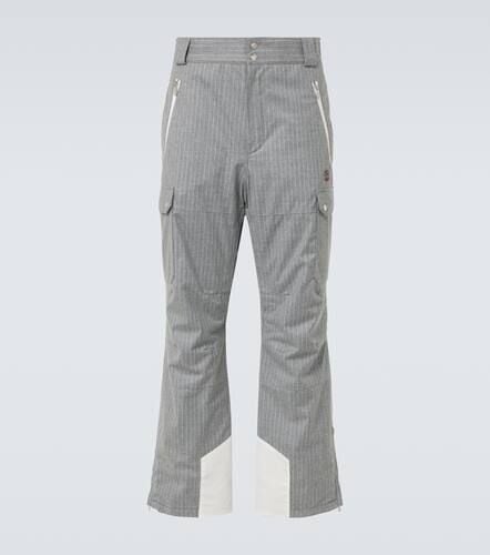 Chalk stripe wool flannel ski pants - Brunello Cucinelli - Modalova