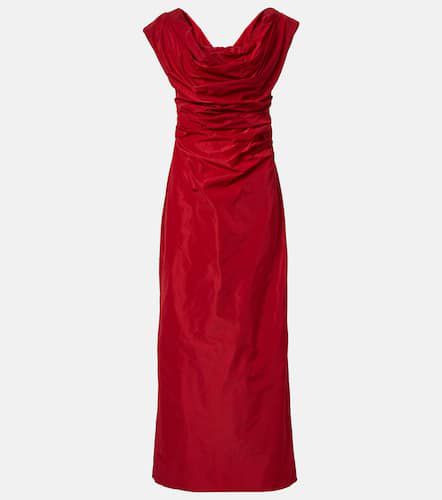 Staud Andrea taffeta midi dress - Staud - Modalova