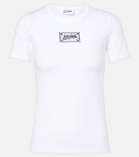 Jean Paul Gautier Label cotton T-shirt - Jean Paul Gaultier - Modalova