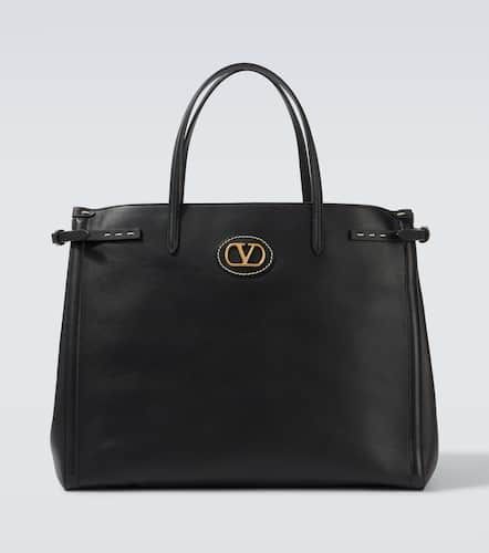 VLogo leather tote bag - Valentino Garavani - Modalova