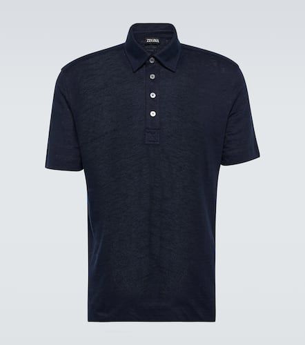 Zegna Linen polo shirt - Zegna - Modalova