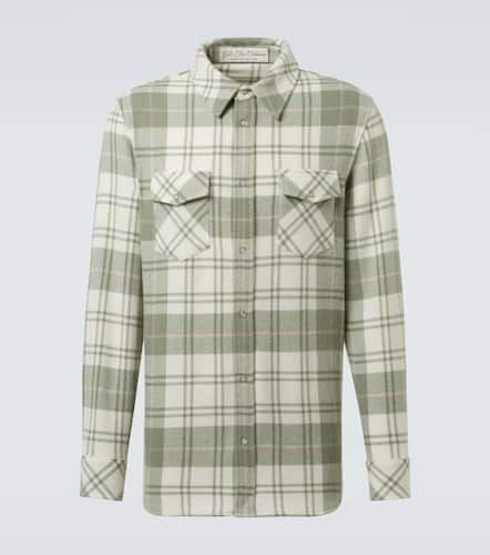 Camisa de cachemir a cuadros - God's True Cashmere - Modalova