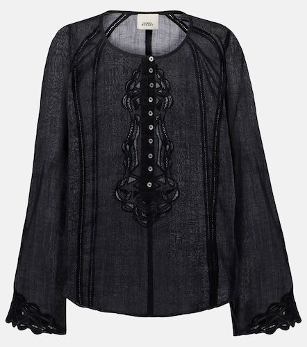 Blusa Luciele de ramio bordada - Isabel Marant - Modalova
